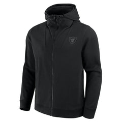 Las Vegas Raiders Unisex Front Office Full-Zip Hoodie - Black - Fanatics