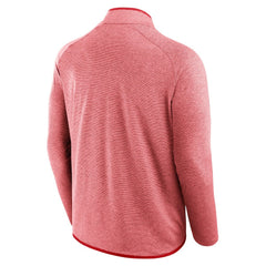 Kansas City Chiefs Unisex Front Office Performance Primary Quarter-Zip Jacket - Red - Fanatics