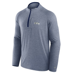 Seattle Seahawks Unisex Front Office Performance Primary Quarter-Zip Jacket - College Navy - Fanatics