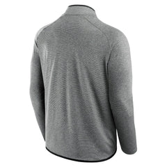 Chicago Bears Unisex Front Office Performance Primary Quarter-Zip Jacket - Charcoal - Fanatics