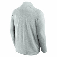 Detroit Lions Unisex Front Office Performance Primary Quarter-Zip Jacket - Gray - Fanatics