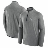 Houston Texans Unisex Front Office Performance Primary Quarter-Zip Jacket - Charcoal - Fanatics