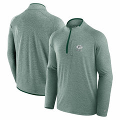 Green Bay Packers Unisex Front Office Performance Primary Quarter-Zip Jacket - Green - Fanatics