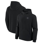 Miami Dolphins Unisex Front Office Tonal Tri-Blend Pullover Hoodie - Black - Fanatics
