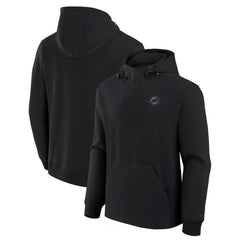 Miami Dolphins Unisex Front Office Tonal Tri-Blend Pullover Hoodie - Black - Fanatics