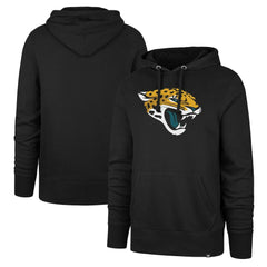 Jacksonville Jaguars '47 Imprint Headline Pullover Hoodie - Black - 47 brand