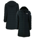 Philadelphia Eagles Cutter & Buck Women's Throwback Logo Mission Ridge Repreve Eco Insulated Full-Zip Puffer Jacket - Black - NFL