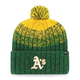 Oakland Athletics '47 Cascade Cuffed Knit Hat with Pom Discount