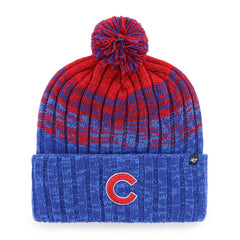Chicago Cubs '47 Cascade Cuffed Knit Hat with Pom Sale