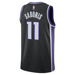 Nike Domantas Sabonis Sacramento Kings Unisex Swingman Player Jersey Icon Edition Black