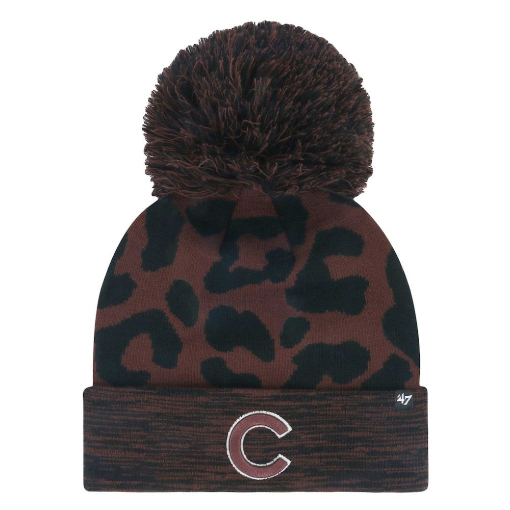 Chicago Cubs '47 Women's Rosette Cuffed Knit Hat with Pom Outlet