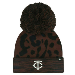 Minnesota Twins '47 Women's Rosette Cuffed Knit Hat with Pom Discount