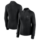Miami Dolphins Women's Elements Quarter-Zip Jacket - Black - Fanatics
