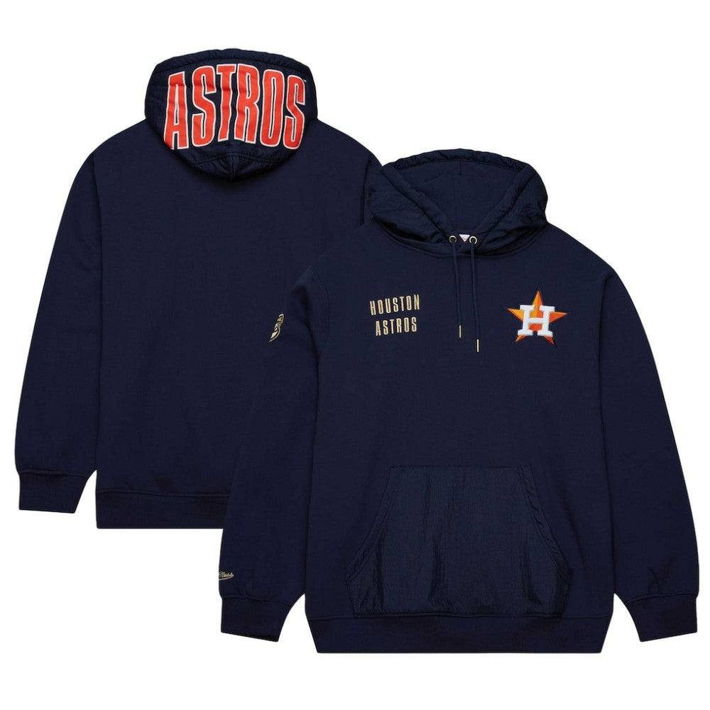Houston Astros Mitchell & Ness Team OG 2.0 Current Logo Pullover Hoodie Discount