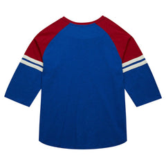 Atlanta Braves Mitchell & Ness Cooperstown Collection Legendary Raglan Slub Henley 3/4-Sleeve T-Shirt Near Me