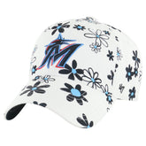 Miami Marlins '47 Girls Youth Daisy Delight Clean Up Adjustable Hat Outlet