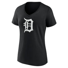 Detroit Tigers Women's Monochrome Personalized Name & Number V-Neck T-Shirt Near Me