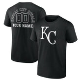 Kansas City Royals Monochrome Personalized Name & Number T-Shirt Outlet