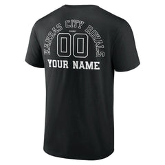 Kansas City Royals Monochrome Personalized Name & Number T-Shirt Outlet