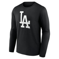 Los Angeles Dodgers Monochrome Personalized Name & Number Long Sleeve T-Shirt Sale