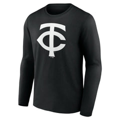 Minnesota Twins Monochrome Personalized Name & Number Long Sleeve T-Shirt Outlet