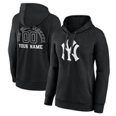 New York Yankees Women's Monochrome Personalized Name & Number Pullover Hoodie Discount