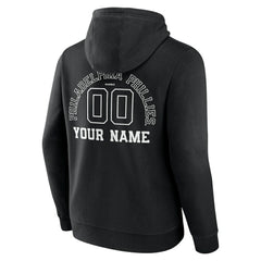 Philadelphia Phillies Monochrome Personalized Name & Number Pullover Hoodie Sale