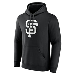 San Francisco Giants Monochrome Personalized Name & Number Pullover Hoodie Outlet