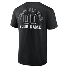 Tampa Bay Rays Monochrome Personalized Name & Number T-Shirt Online