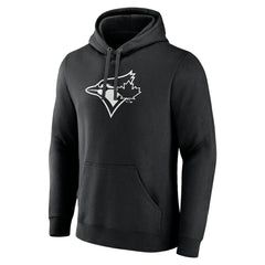 Toronto Blue Jays Monochrome Personalized Name & Number Pullover Hoodie Discount