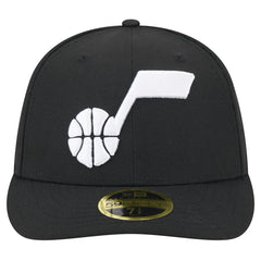 New Era Utah Jazz Low Profile Core 59FIFTY Fitted Hat Black
