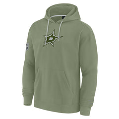 Dallas Stars Fanatics Elements Pace Pullover Hoodie - Olive | Fanatics Lifestyle