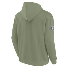 Dallas Stars Fanatics Elements Pace Pullover Hoodie - Olive | Fanatics Lifestyle