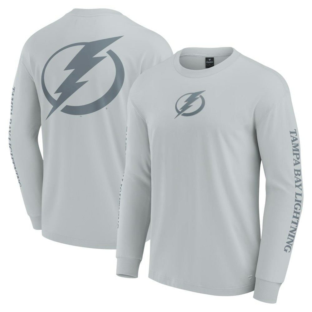 Tampa Bay Lightning Fanatics Elements Strive Long Sleeve T-Shirt - Gray | Fanatics online