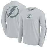 Tampa Bay Lightning Fanatics Elements Strive Long Sleeve T-Shirt - Gray | Fanatics online