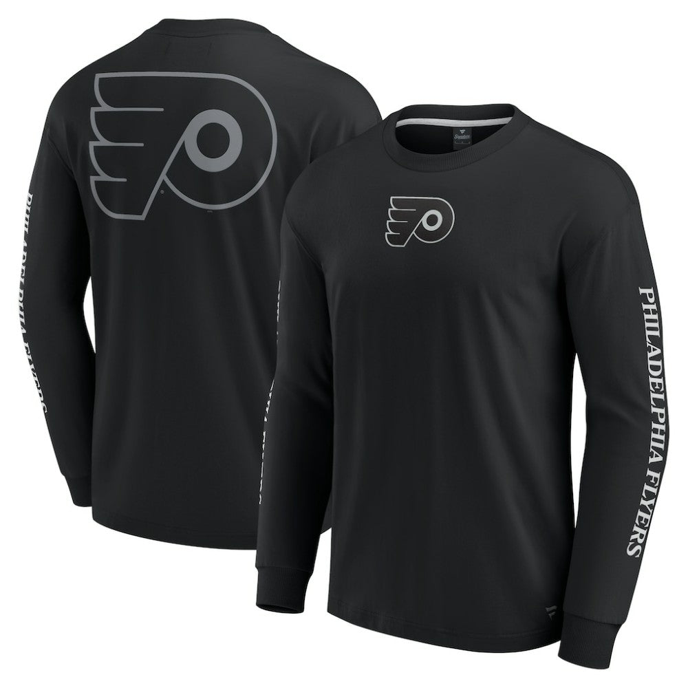 Philadelphia Flyers Fanatics Elements Strive Long Sleeve T-Shirt - Black | Fanatics online