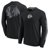 Chicago Blackhawks Fanatics Elements Strive Long Sleeve T-Shirt - Black | Fanatics online