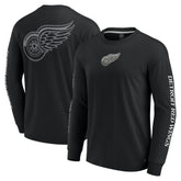 Detroit Red Wings Fanatics Elements Strive Long Sleeve T-Shirt - Black | Fanatics sale