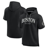Boston Bruins Fanatics Elements Ready Short Sleeve Pullover Hoodie - Black | Fanatics sale