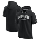 Tampa Bay Lightning Fanatics Elements Ready Short Sleeve Pullover Hoodie - Black | Fanatics discount