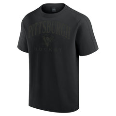 Pittsburgh Penguins Fanatics Elements Flex Tri-Blend T-Shirt - Black | Fanatics Clearance