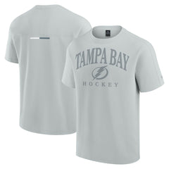 Tampa Bay Lightning Fanatics Elements Flex Tri-Blend T-Shirt - Gray | Fanatics Lifestyle