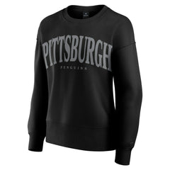 Pittsburgh Penguins Fanatics Women's Elements Flow Pullover Sweatshirt - Black | Fanatics online