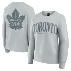 Toronto Maple Leafs Fanatics Women's Elements Flow Pullover Sweatshirt - Gray | Fanatics on sale