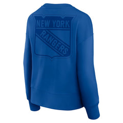 New York Rangers Fanatics Women's Elements Flow Pullover Sweatshirt - Royal | Fanatics on sale