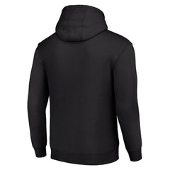 Pittsburgh Penguins Starter Color Scratch Fleece Pullover Hoodie - Black | NHL Lifestyle