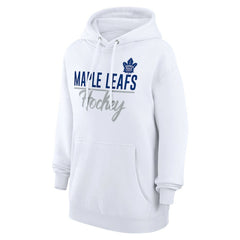 Toronto Maple Leafs G-III 4Her by Carl Banks Women's Team Fleece Pullover Hoodie - White | NHL sale
