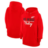 Detroit Red Wings G-III 4Her by Carl Banks Women's Team Fleece Pullover Hoodie - Red | NHL online