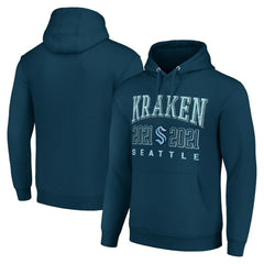 Seattle Kraken Starter Graphic Pullover Hoodie - Deep Sea Blue | NHL sale