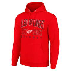 Detroit Red Wings Starter Retro Graphic Pullover Hoodie - Red | NHL online
